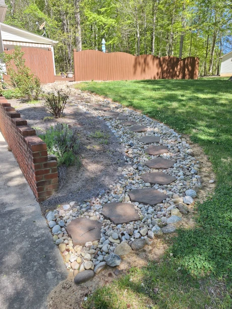 Walkway Area Before Paving