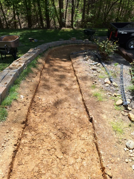 Paving Work in Progress